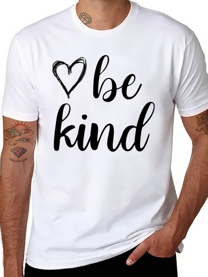 Be Kind T-Shirt - Heart Graphic Tee