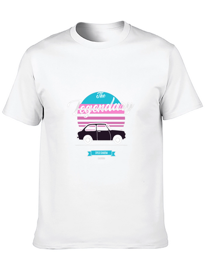 The Legendary Speed Shadow Retro Car T-Shirt