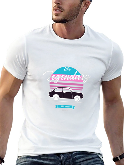 The Legendary Speed Shadow Retro Car T-Shirt
