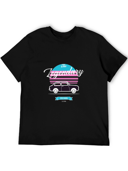 The Legendary Speed Shadow Retro Car T-Shirt