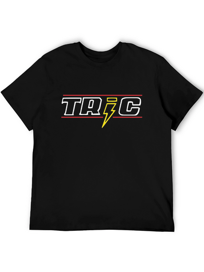 TRiC Lightning Bolt Black Graphic Tee