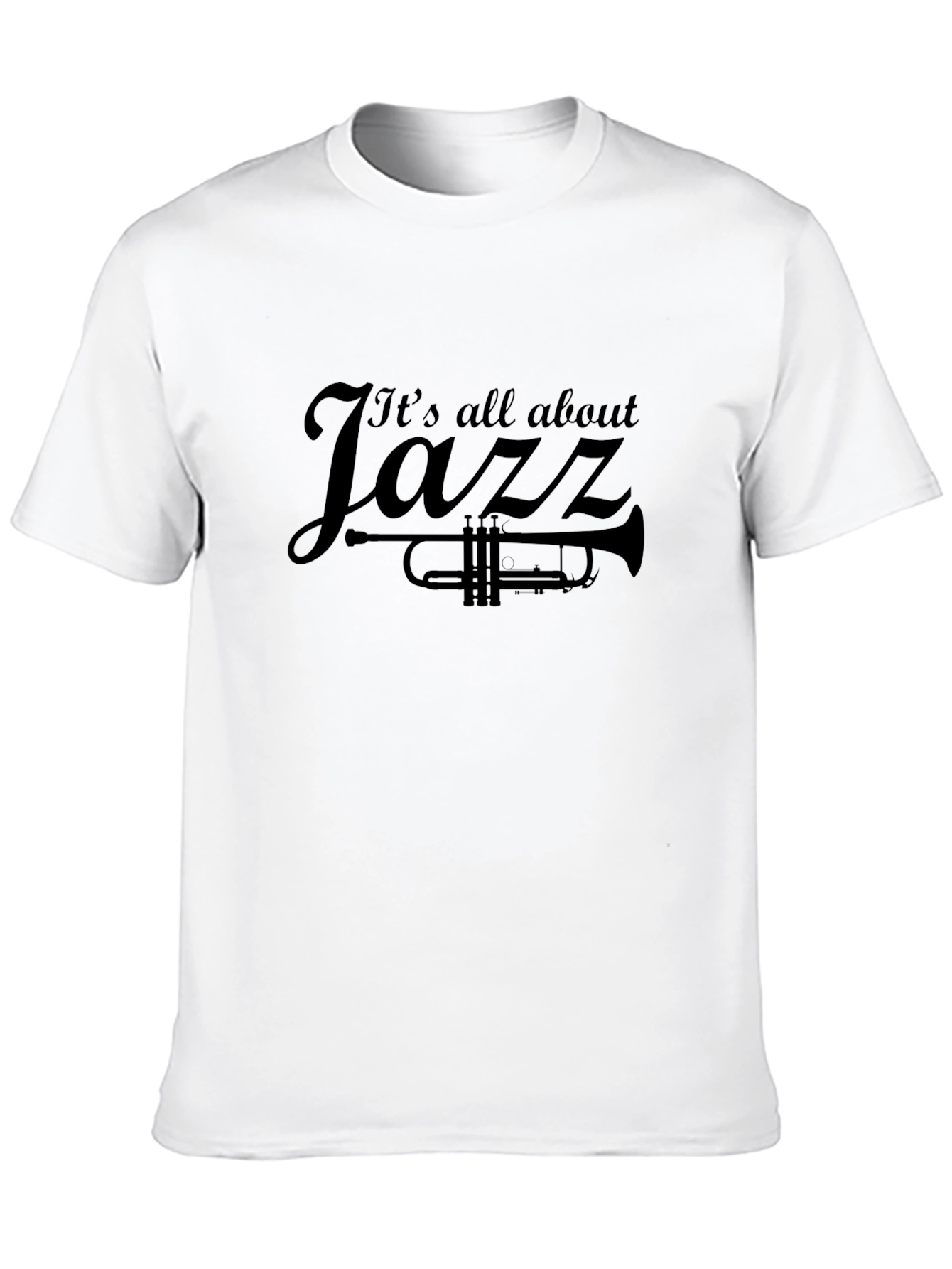 Its All About Jazz Black T-Shirt
