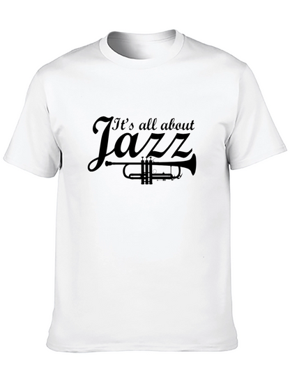 Its All About Jazz Black T-Shirt