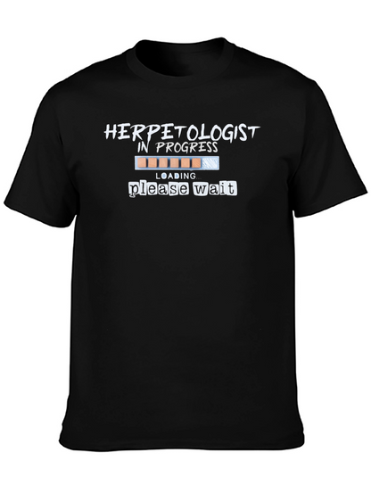 Herpetologist in Progress Graphic T-Shirt