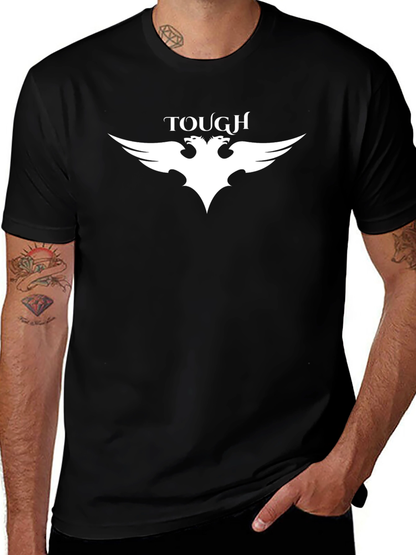 Tough Graphic T-Shirt - Black