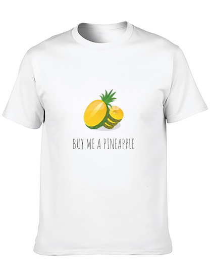 Buy Me A Pineapple Graphic Tee - Black