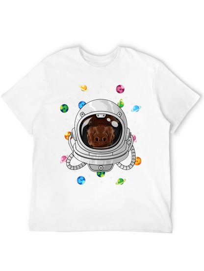 Dog Astronaut T-Shirt - Space Dog Lover Tee