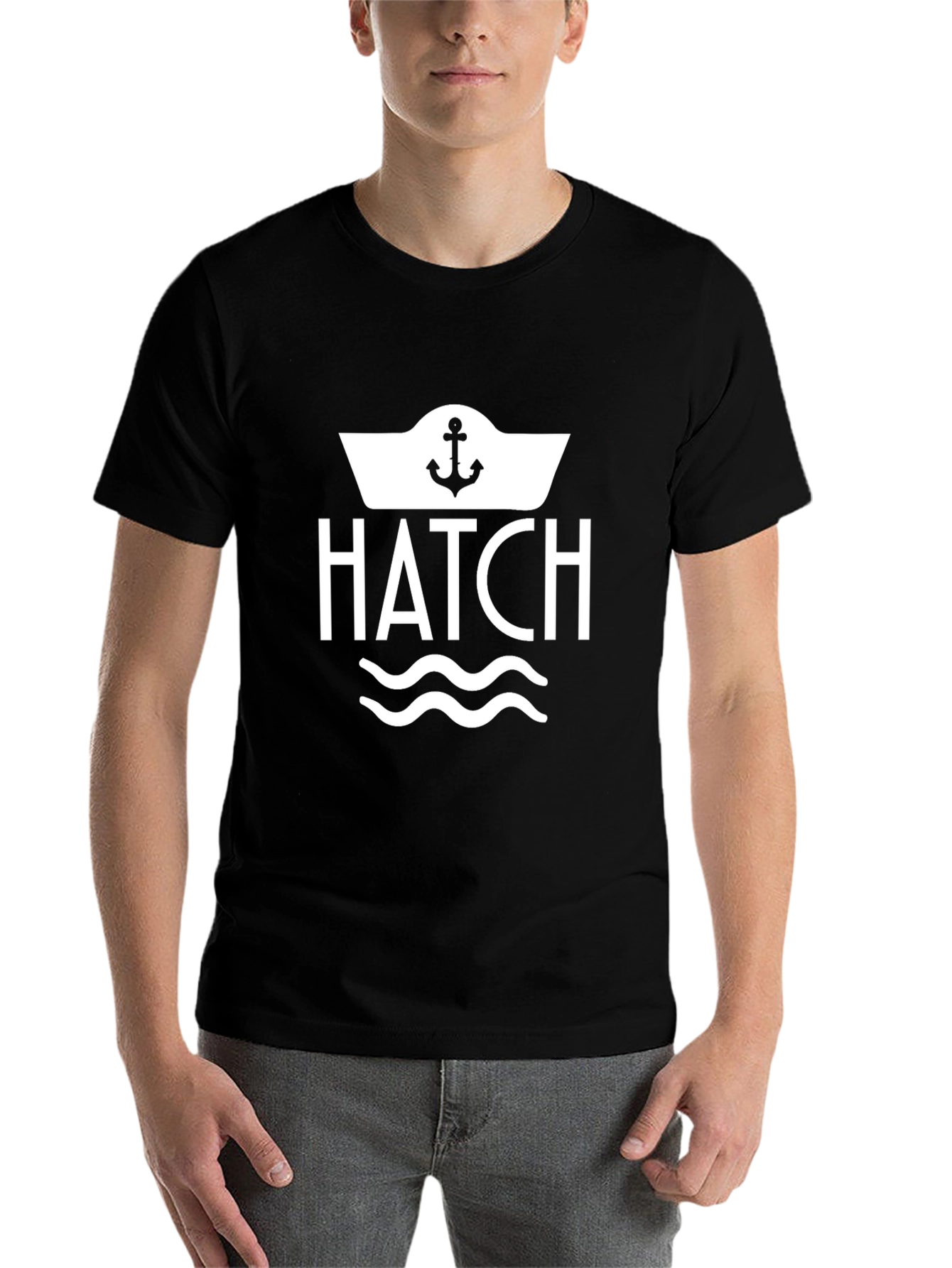 HATCH Nautical Black T-Shirt