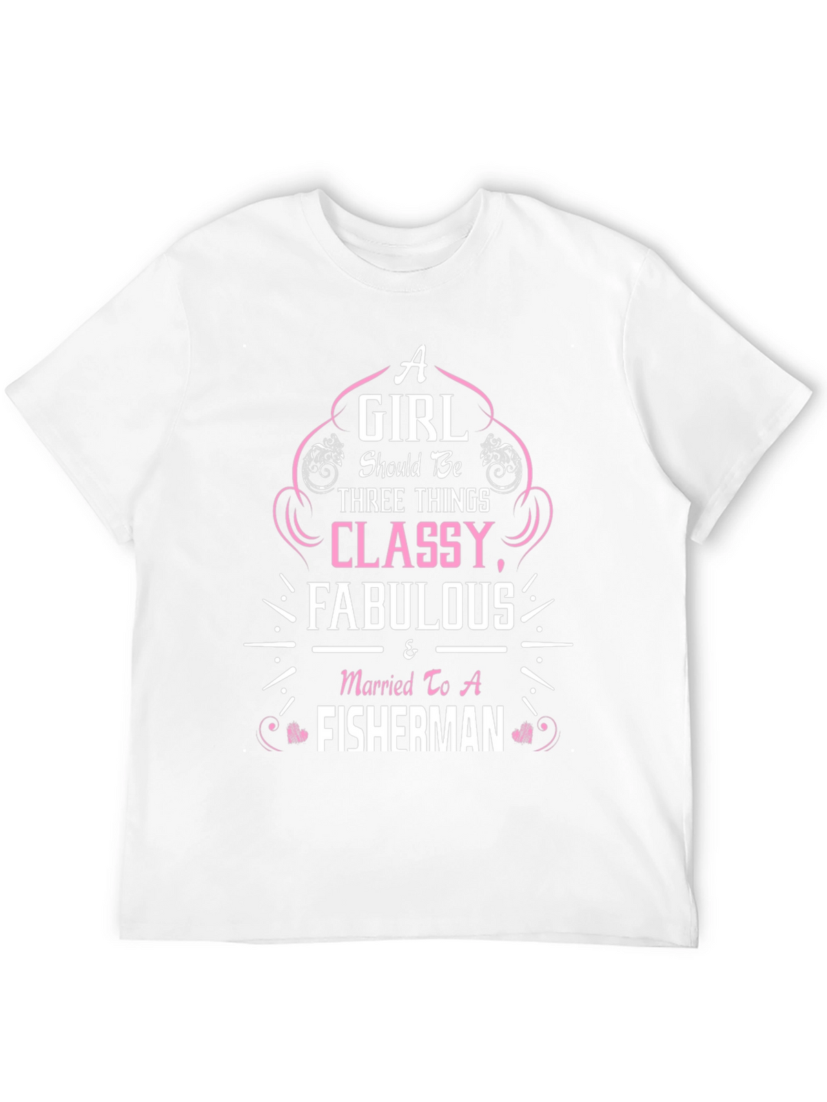 Classy Fisherman Wife Graphic Tee