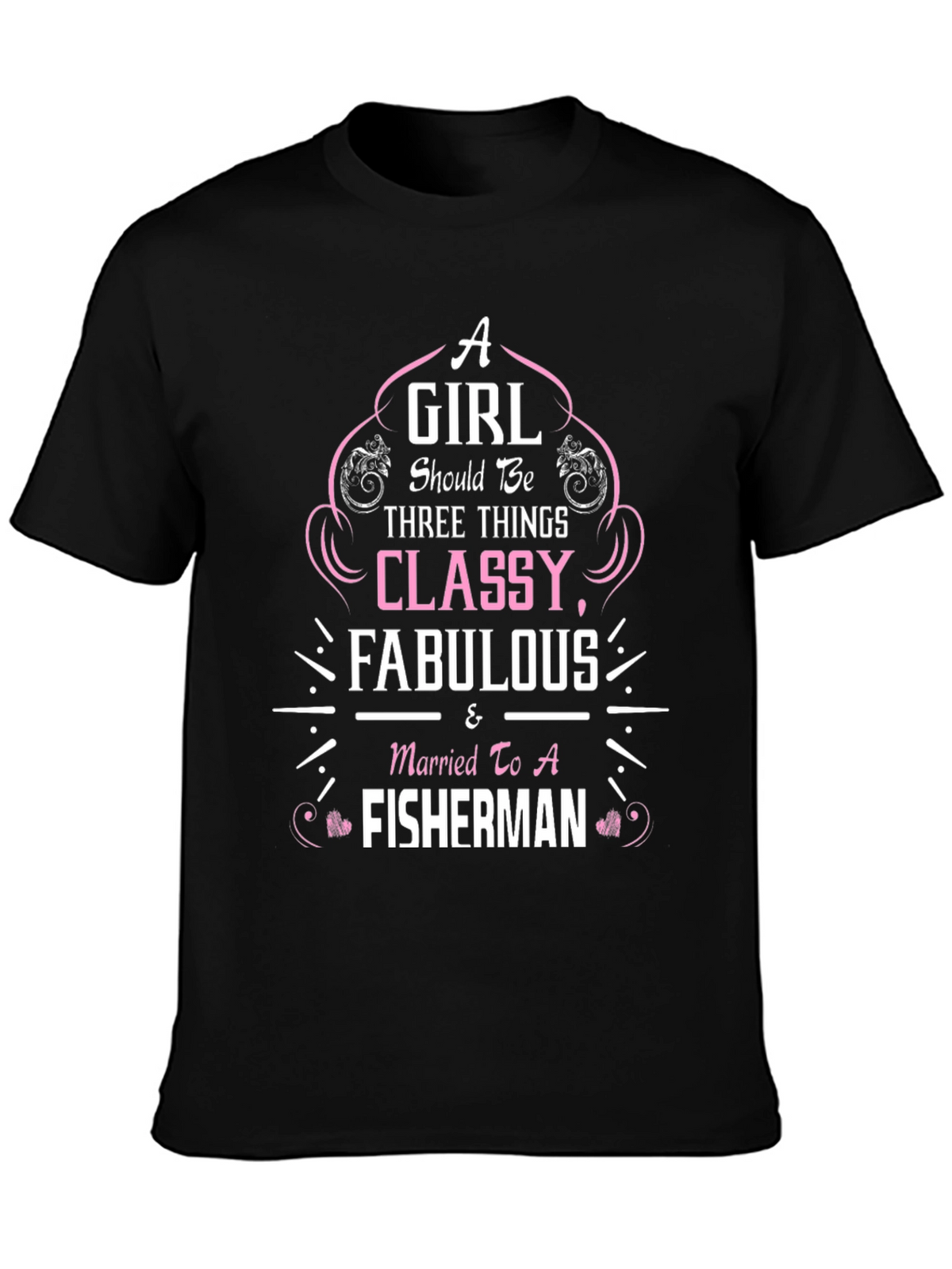 Classy Fisherman Wife Graphic Tee