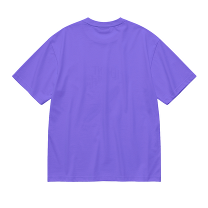 He Him His Pronoun Equality Purple Tee, LGBTQ Inclusive Minimal Aesthetic Shirt