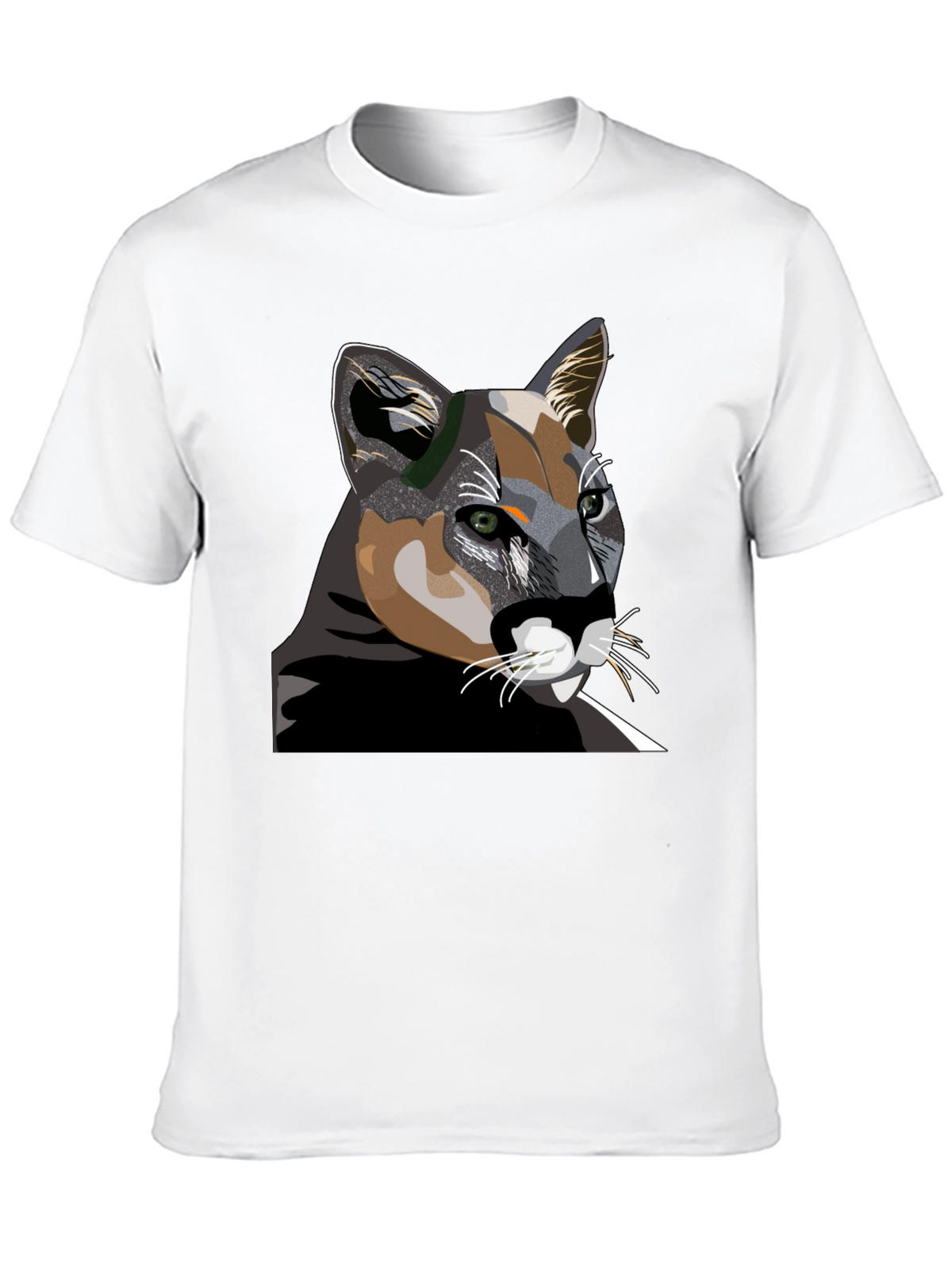 Cool Cat Graphic T-Shirt - Black Cotton Tee