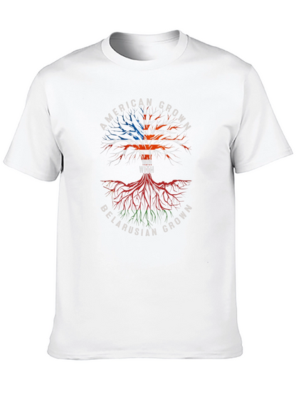 American & Belarusian Roots T-Shirt