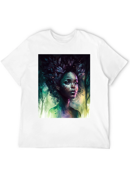 Nature Spirit Graphic Tee - Unisex Black T-Shirt