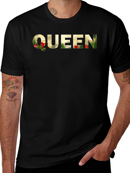 Queen Holiday T-Shirt - Festive Graphic Tee