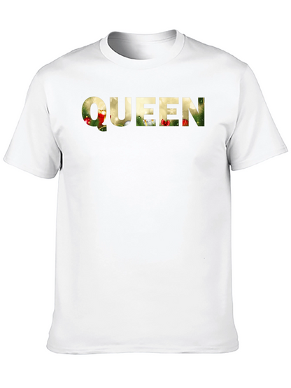 Queen Holiday T-Shirt - Festive Graphic Tee