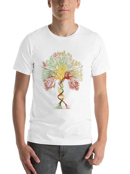 DNA Tree of Life Graphic Tee - Black