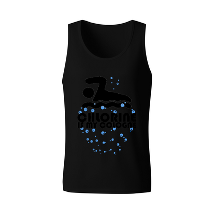 Chlorine Is My Cologne Swimmer Sport Graphic Vest
