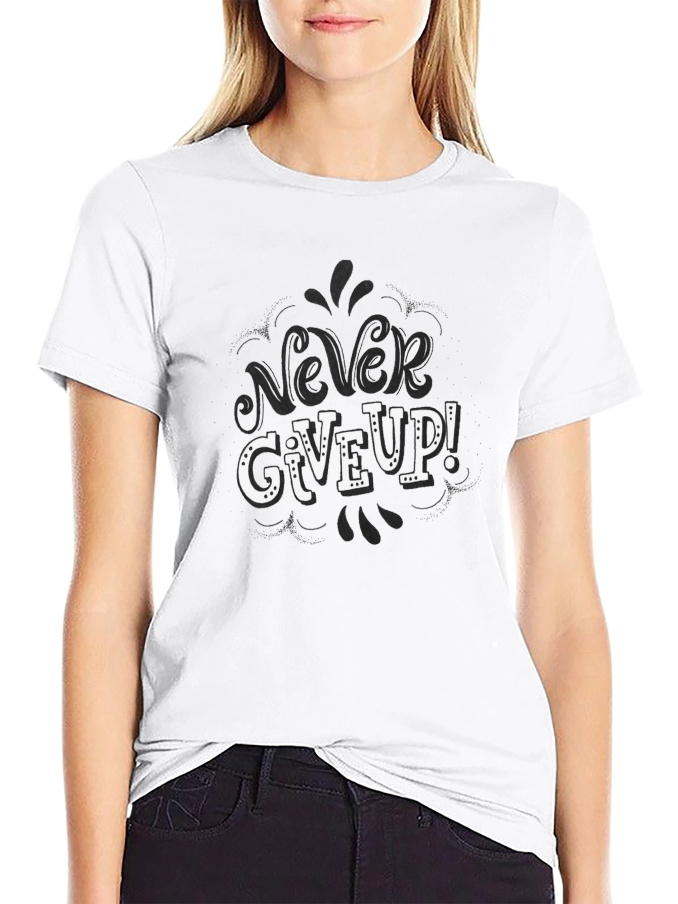Never Give Up! Graphic Tee