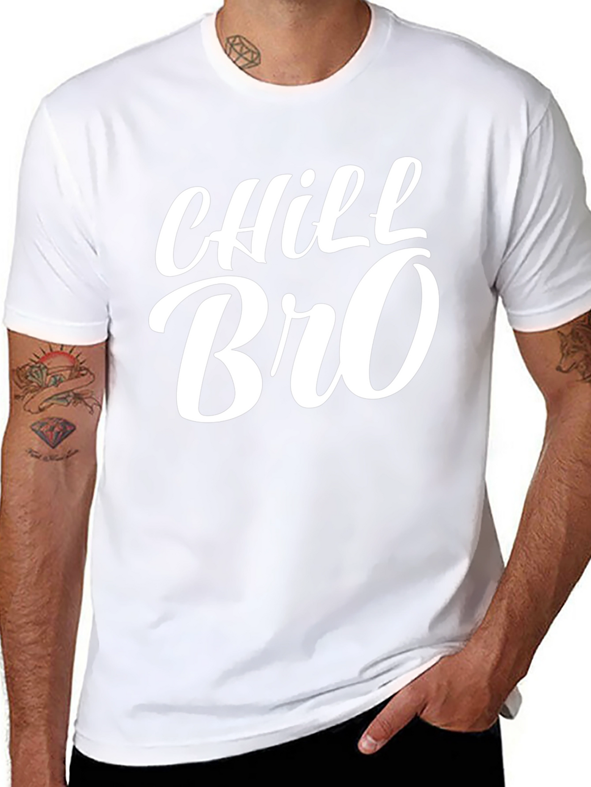 Chill Bro Graphic Tee - Cool & Casual