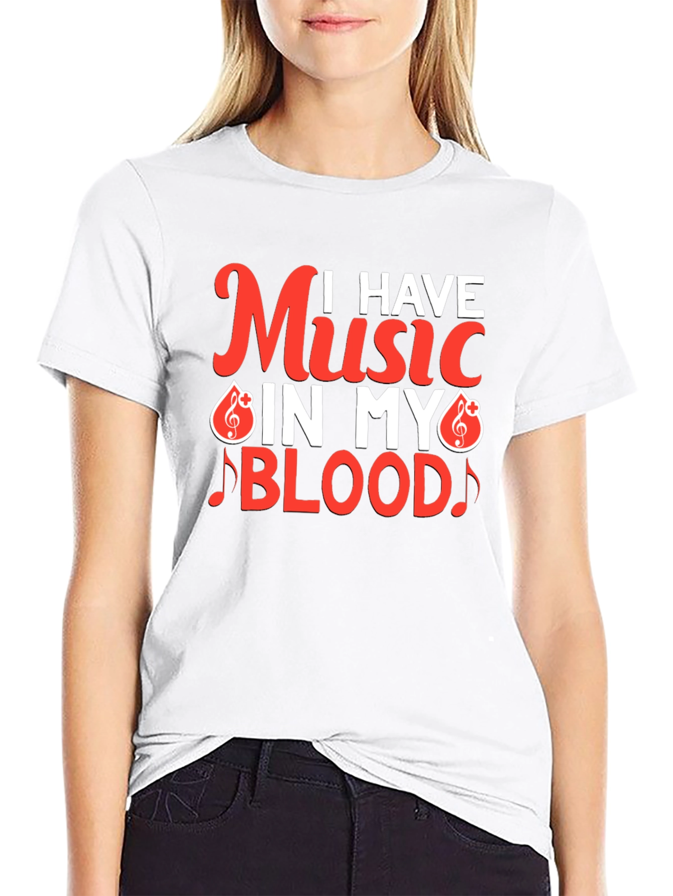 Music in My Blood Graphic Tee