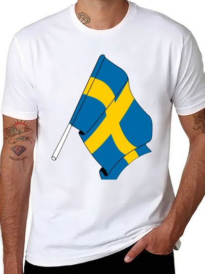 Sweden Flag T-Shirt - Stylish Swedish Pride Tee