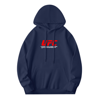 Classic UFC Ultimate Fighting Championship Logo Hoodie, Fight Fan Soft Comfort Sweatshirt