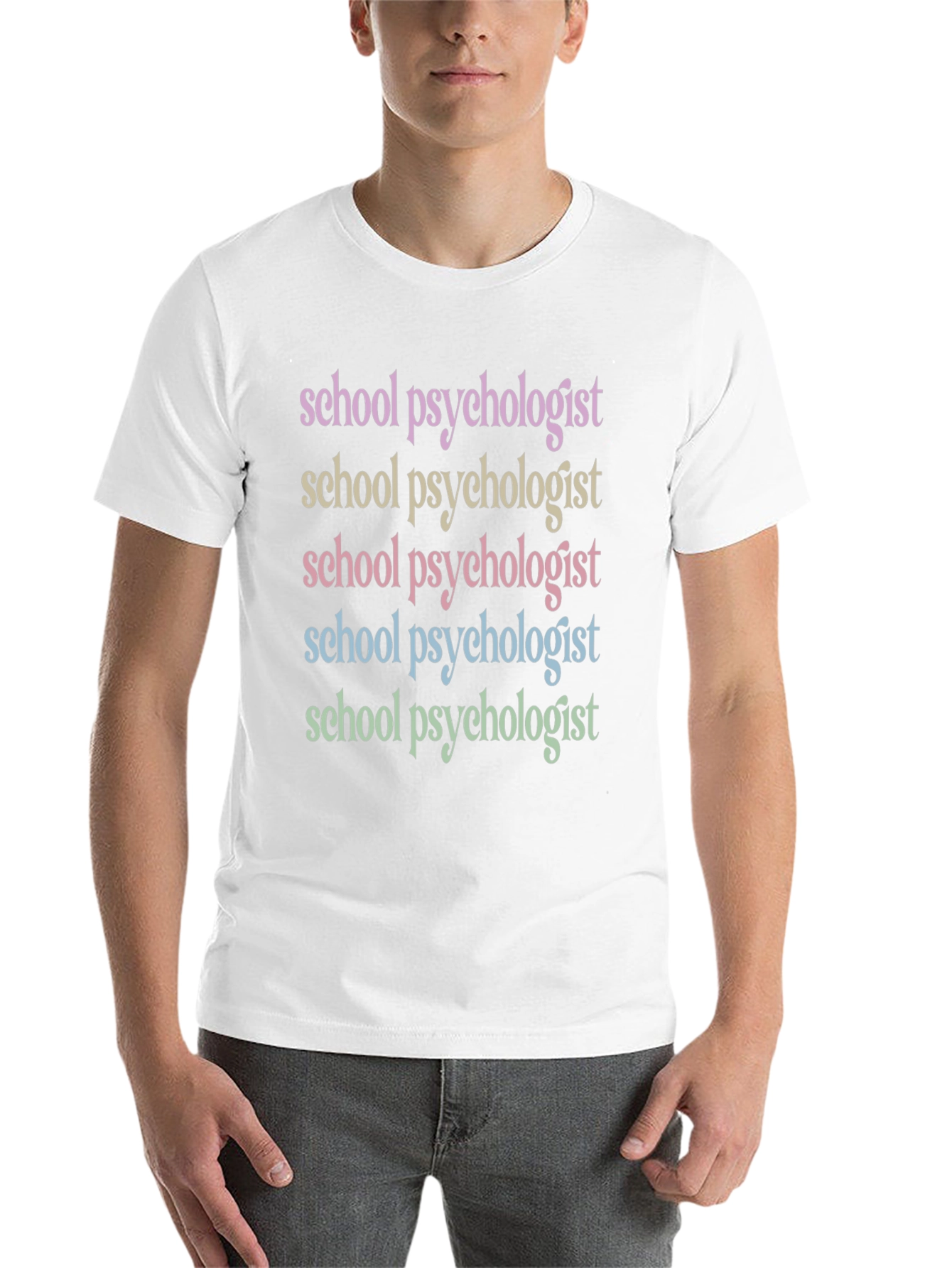 School Psychologist Graphic T-Shirt