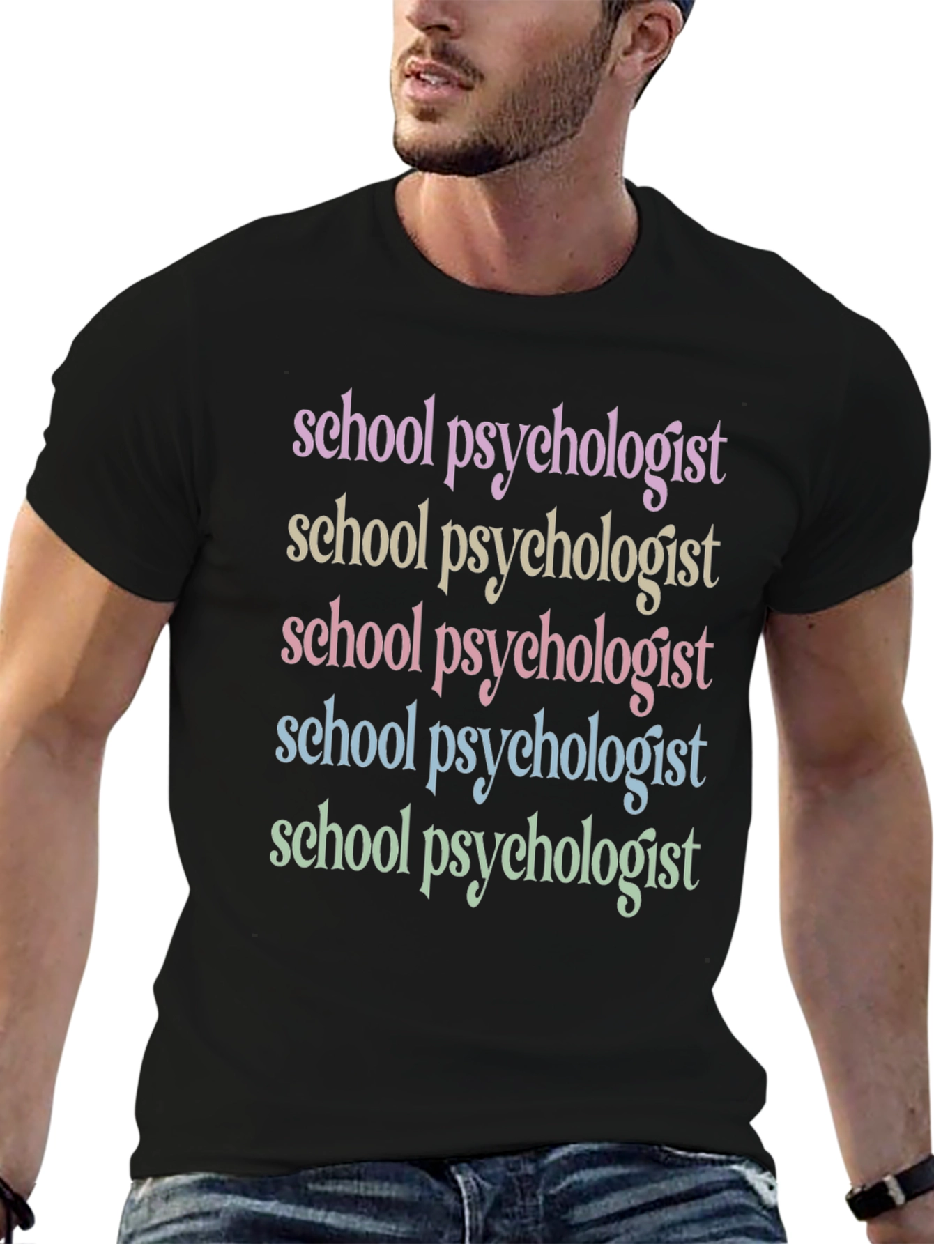 School Psychologist Graphic T-Shirt