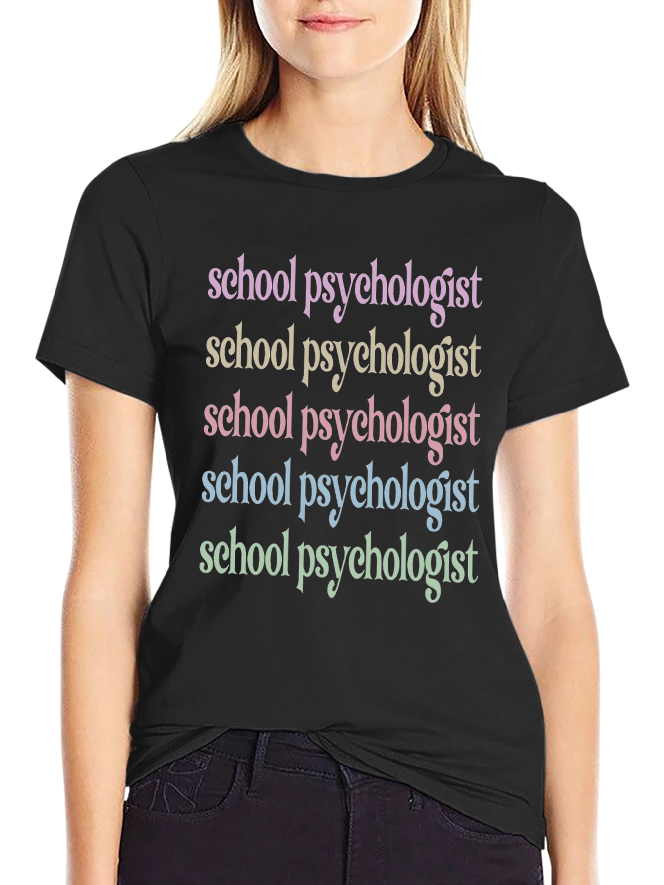 School Psychologist Graphic T-Shirt