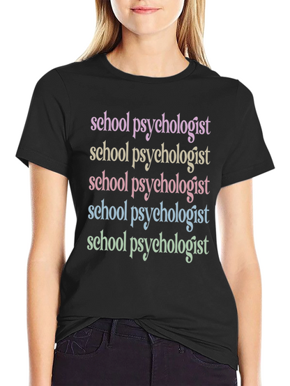 School Psychologist Graphic T-Shirt