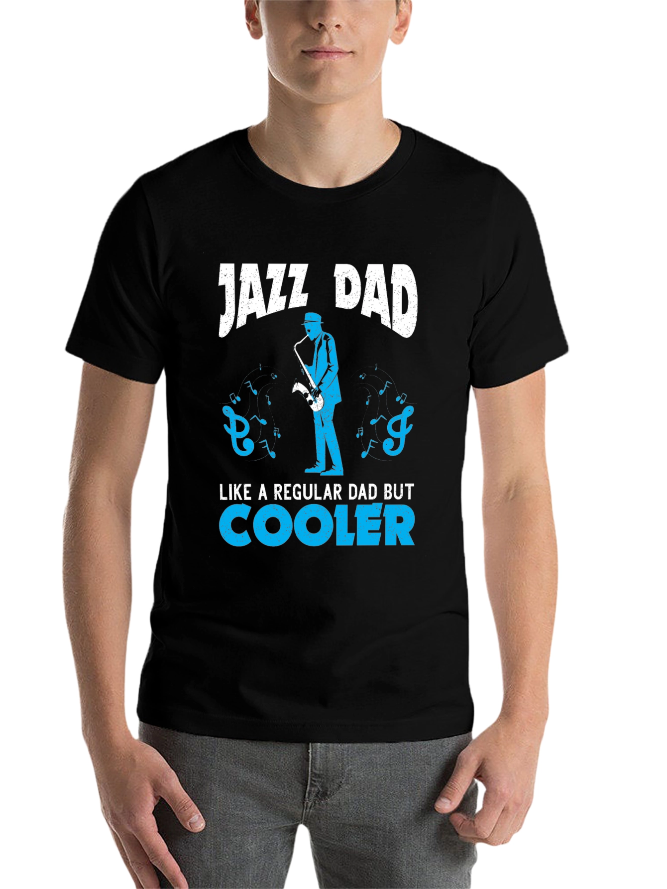 Jazz Dad T-Shirt - Cool Music Lover Tee