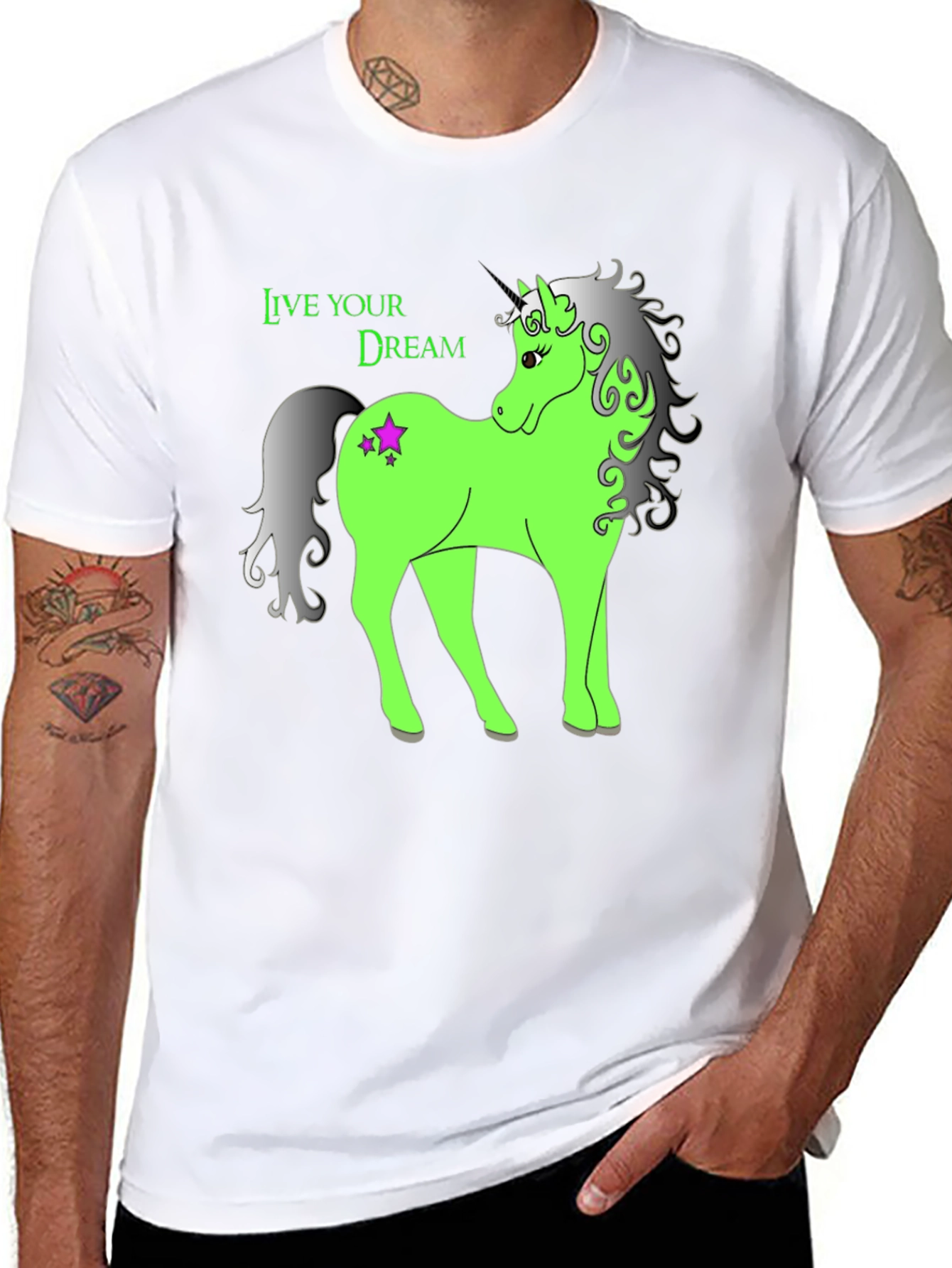 Unicorn Dream Graphic T-Shirt