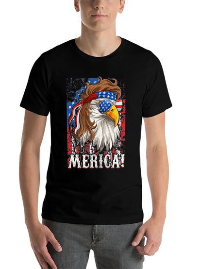 Patriotic Eagle T-Shirt - Merica!