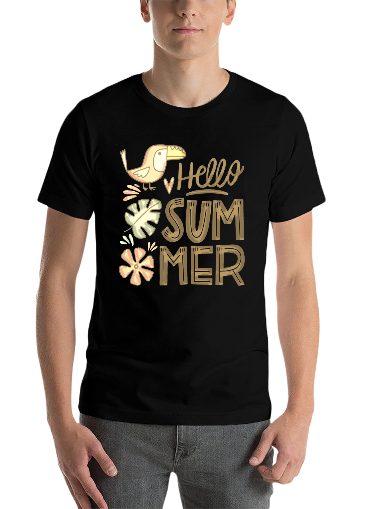 Hello Summer Graphic T-Shirt