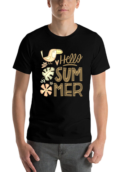 Hello Summer Graphic T-Shirt