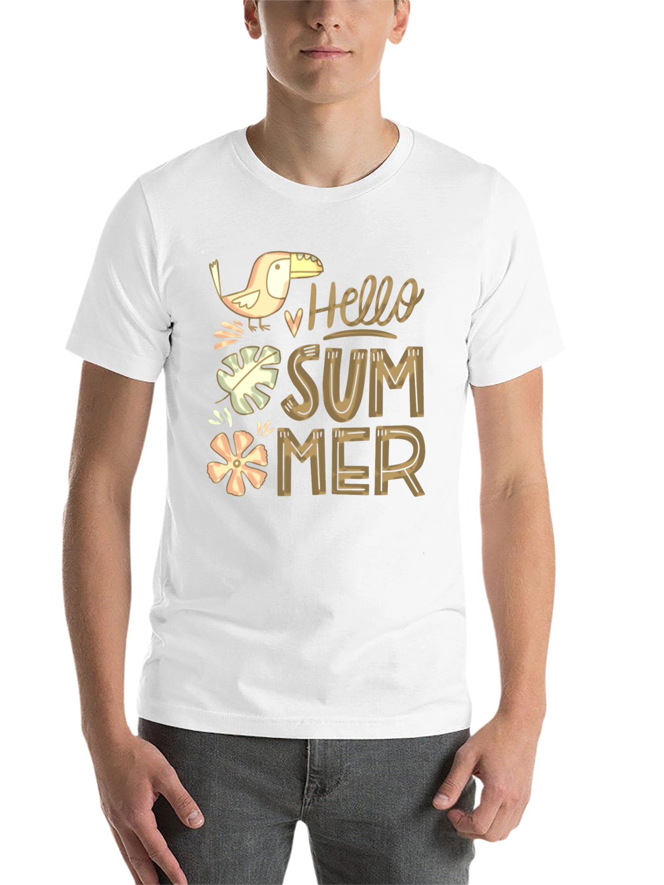 Hello Summer Graphic T-Shirt