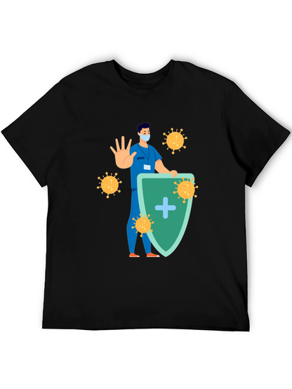 Virus Shield Graphic T-Shirt