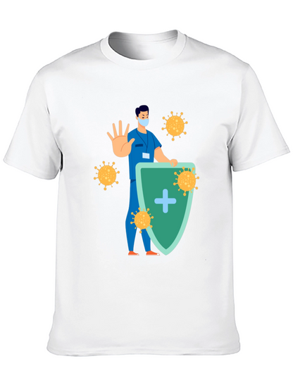 Virus Shield Graphic T-Shirt