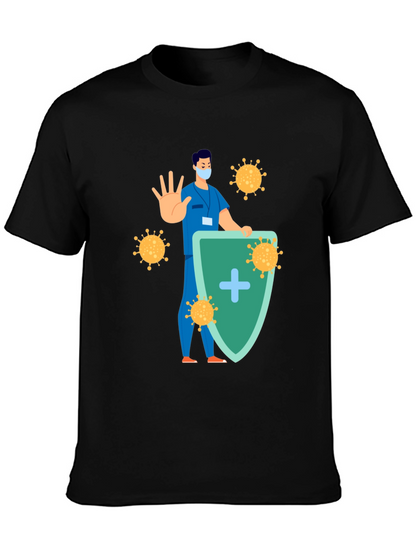 Virus Shield Graphic T-Shirt
