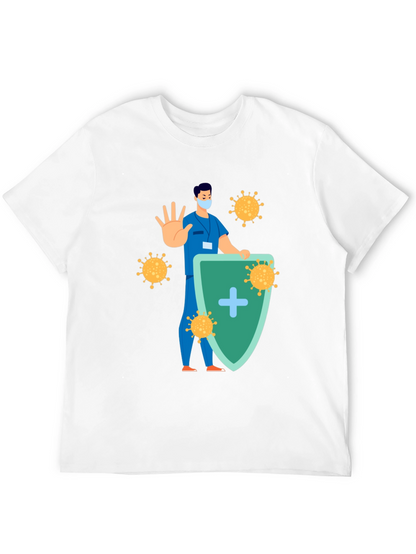 Virus Shield Graphic T-Shirt