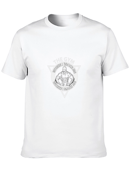 Gym Where I Broke Me Graphic T-Shirt
