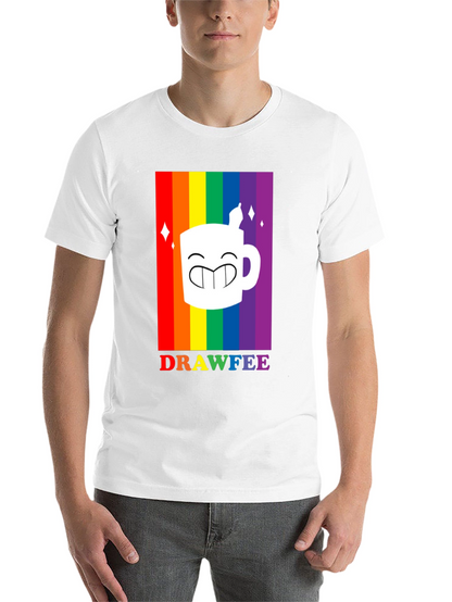 Drawfee Pride Rainbow Graphic Tee
