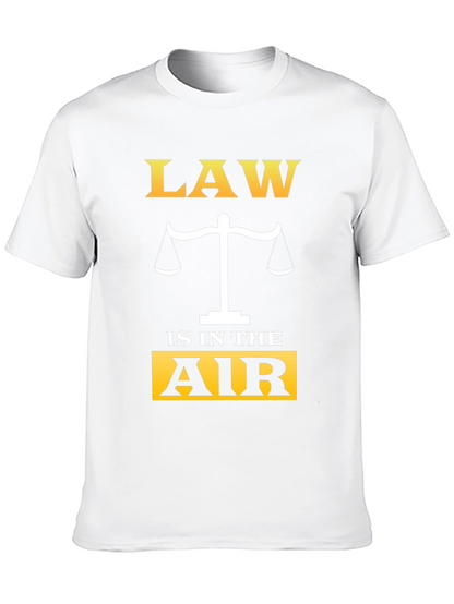 Law is in the Air Graphic T-Shirt