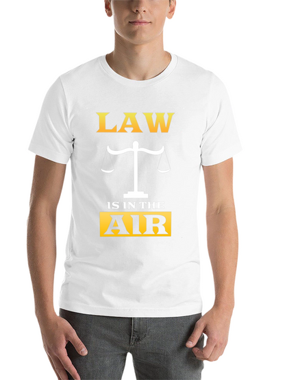 Law is in the Air Graphic T-Shirt