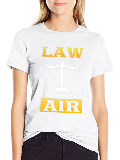 Law is in the Air Graphic T-Shirt