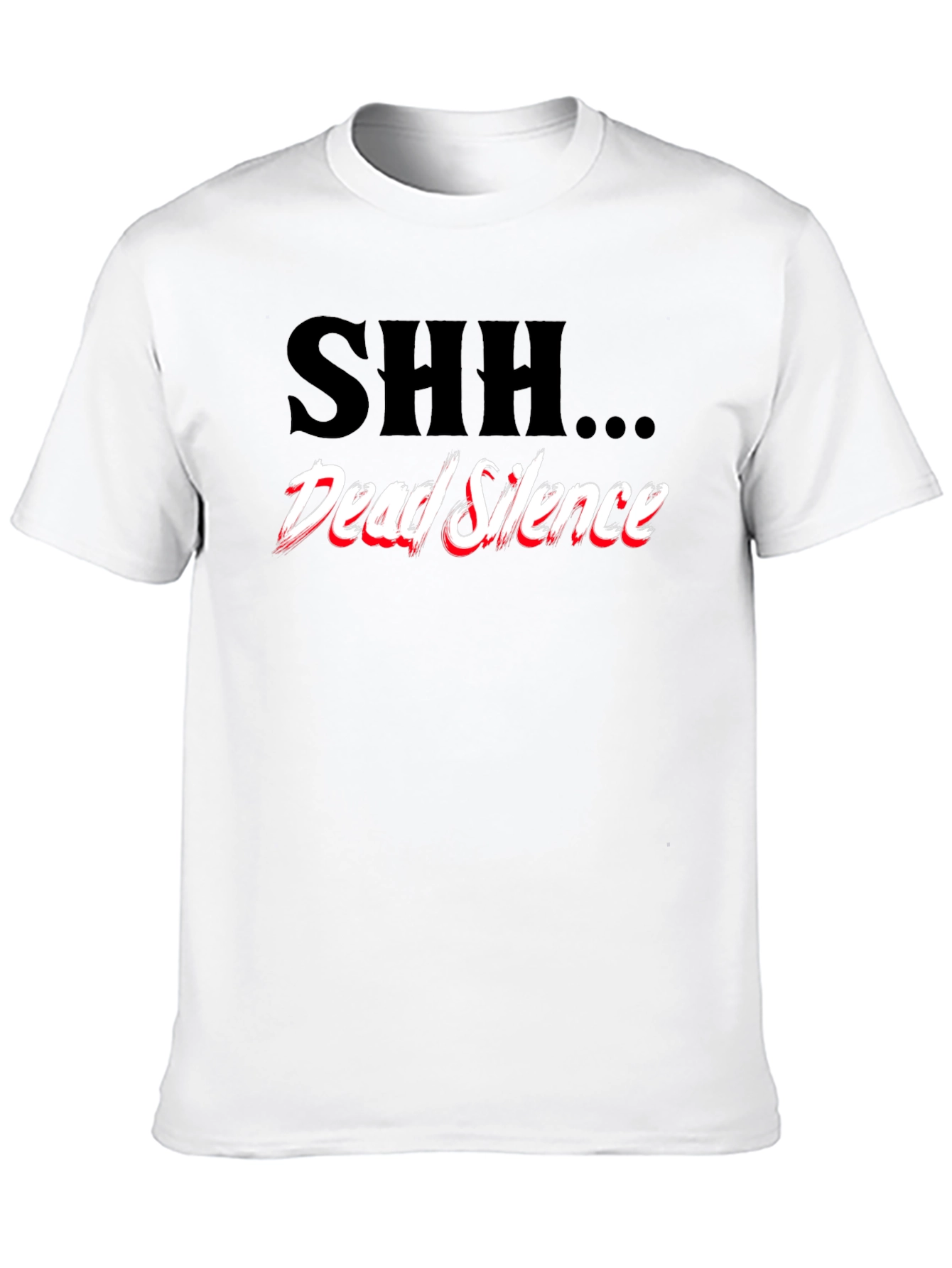 Dead Silence Graphic T-Shirt - Casual Style