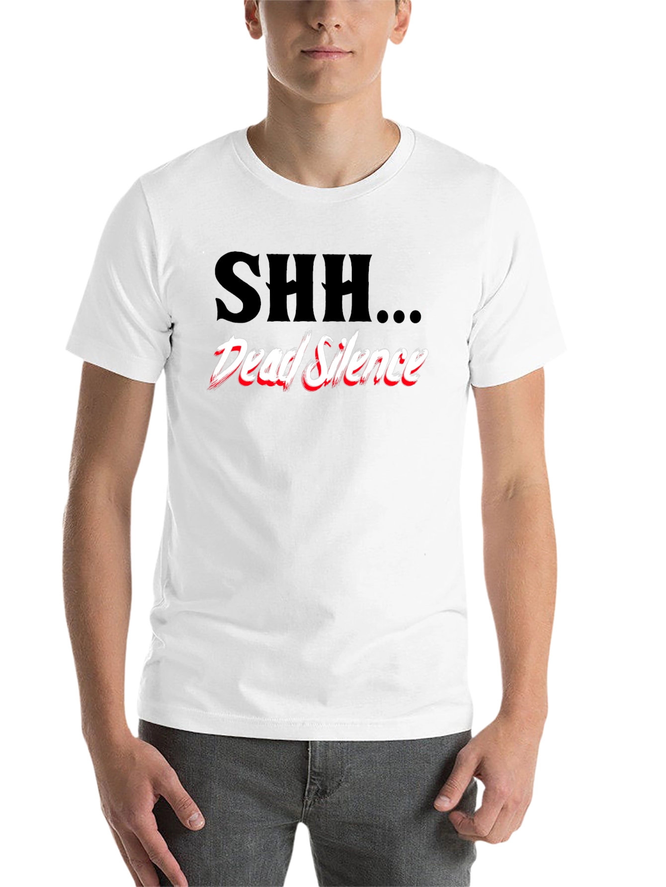 Dead Silence Graphic T-Shirt - Casual Style