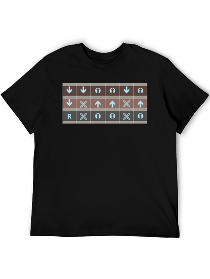 Retro Pattern T-Shirt