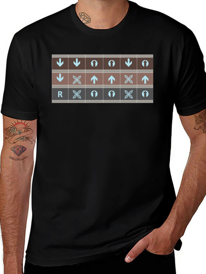 Retro Pattern T-Shirt